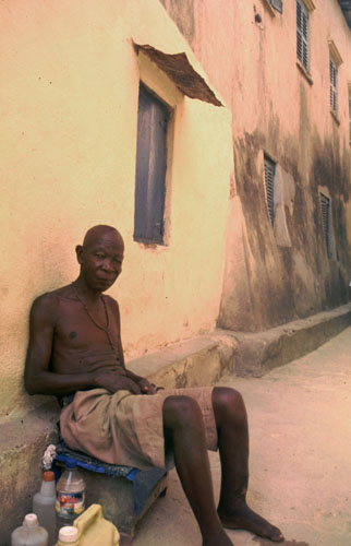 Old man in Cape