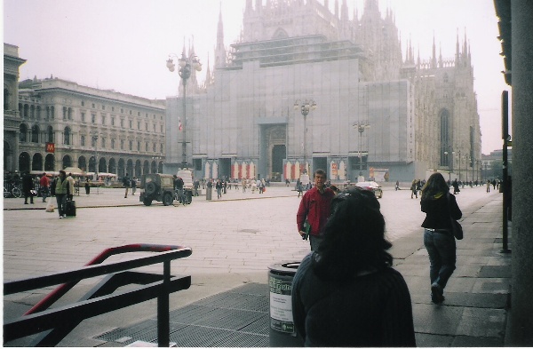 Piazza del Duomo Under Restoration