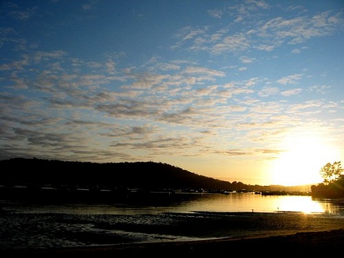 Pittwater Bay - Morning Rise - Sydney, Australia, February 2003
