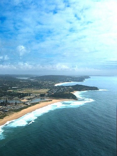 Aerial - The Northern Beaches - Sydney, Australia, February 2003