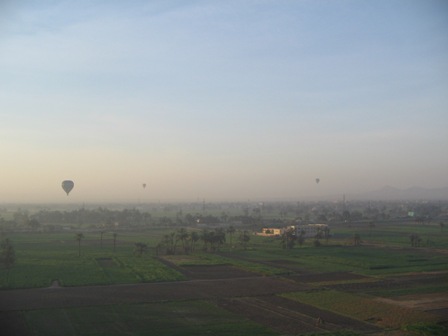 The Nile Valley near Luxor