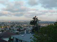 Oakland from our back porch