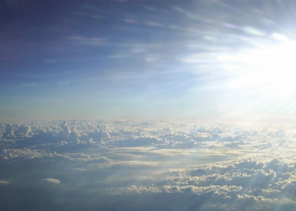 Las nubes desde el cielo I