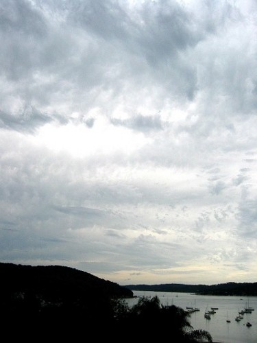 Pittwater Bay - Silver Lining - Sydney, Australia, January 2003