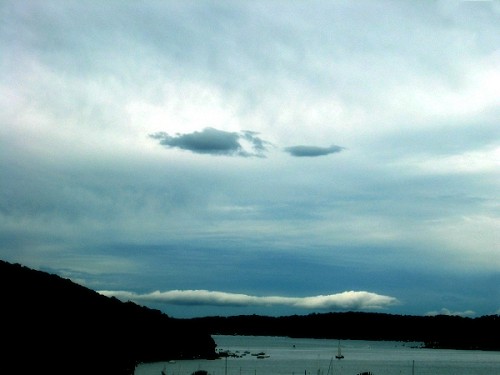 Pittwater Bay - Swimming Blue - Sydney, Australia, January 2003