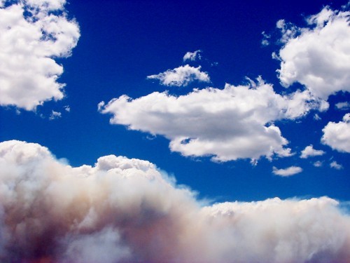 Pittwater Bay - Sky Burning, Detail 1 - Sydney, Australia, December 2002