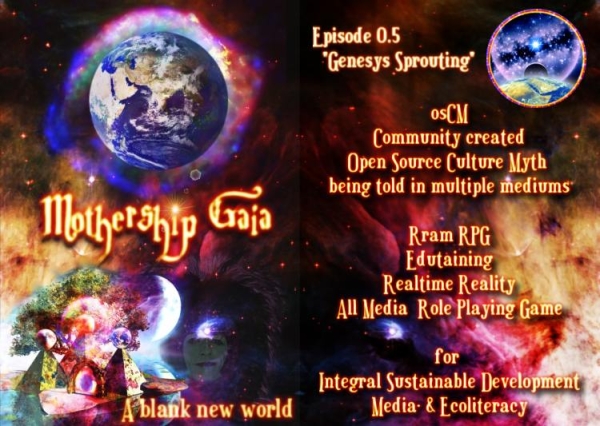 Mothership Gaia August 06 poster