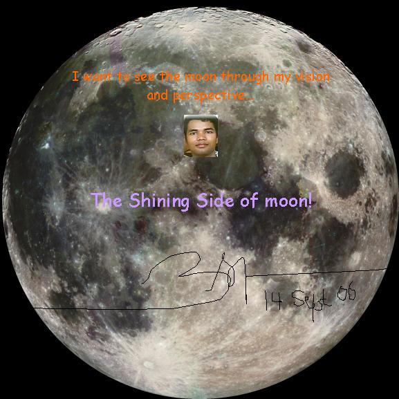 I wanna see the Moon!