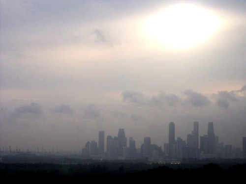 Singapore Cityscape - Singapore, January 2002