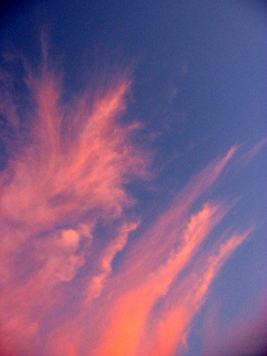 Orange Wisps At Sunset 3 - Melbourne, Australia, February 2003