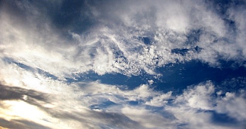Blue Crush Sky Panorama - Melbourne, Australia, February 2003