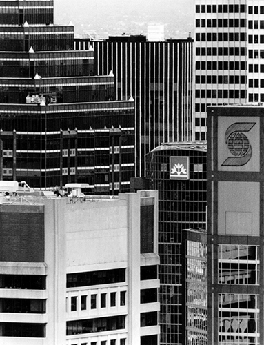 Skyscrapers in Montreal