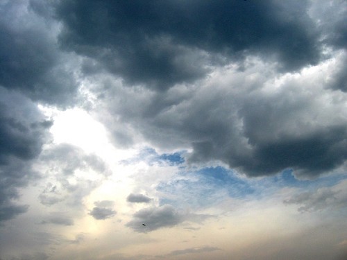 Pittwater Bay - Sky Over Bay 2 - Sydney, Australia, January 2003