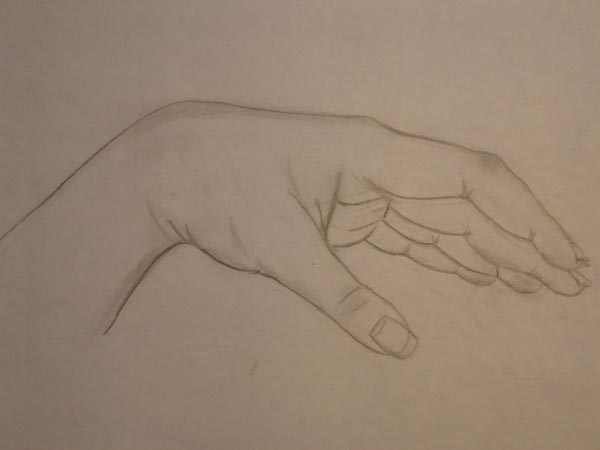 my hand