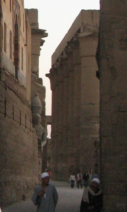 Luxor Temple Column Hall