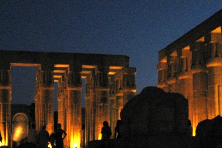 Sanctuary Hall of the Luxor Temple