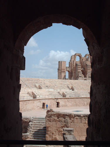 The Amphitheatre of El Jem, Tunisia