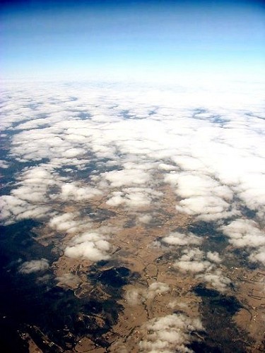 Airborne - Melbourne Sky - Pacific Ocean, December 2002