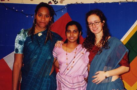 Naomi, me and Shyamali