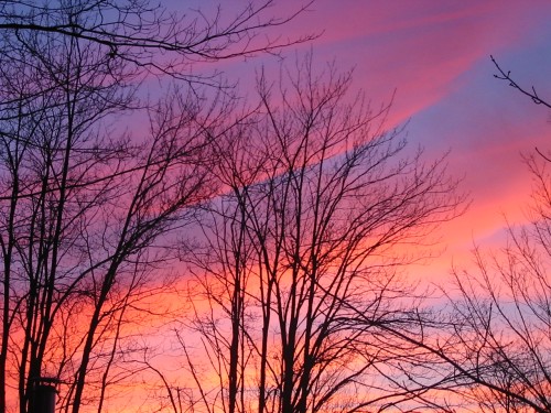 Easter Sunset 2 - Ellicottville, New York, USA 2002