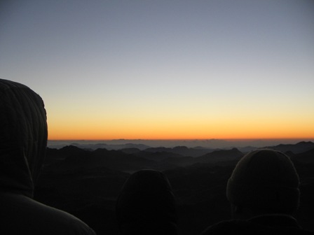 Sunrise from the peak of Mount Sinai II