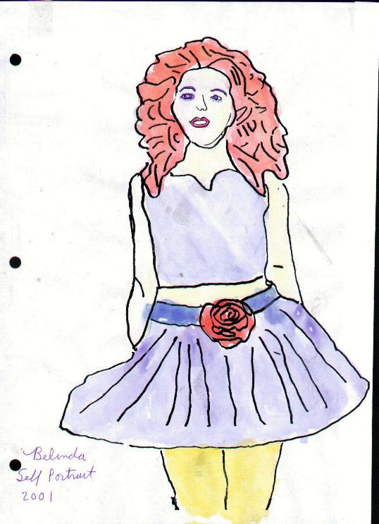 A Floral Self Portrait