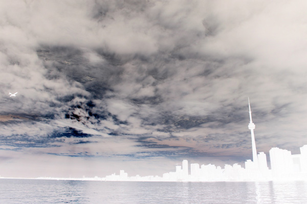 Toronto Skyline - Inverted