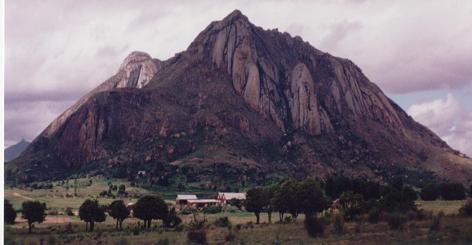 Sandstone Hill Near Isalo National Park
