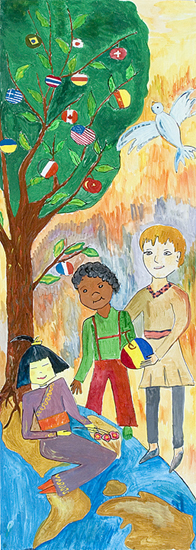 The Children Speak the Same Language: That of Friendship