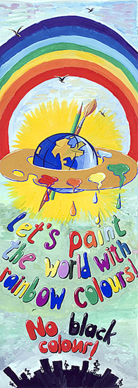 Let's Paint the World with Rainbow Colors!