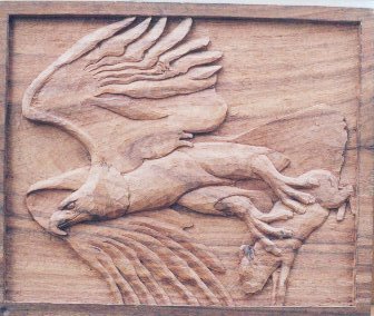A Wooden Eagle