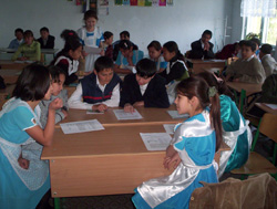 Interacting at the lesson