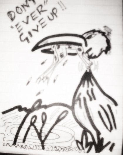 dont give up
