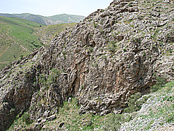 Rocky mountains of Uzbekistan
