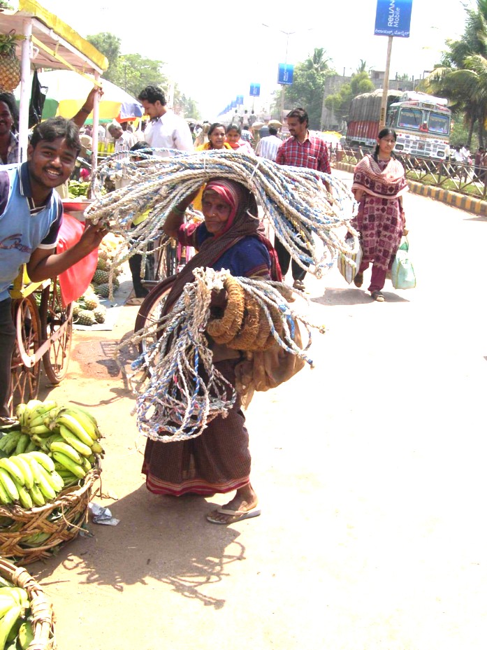 Woman With Ropes