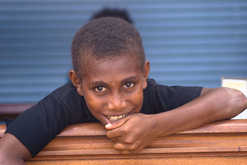 Young Man Vanuatu