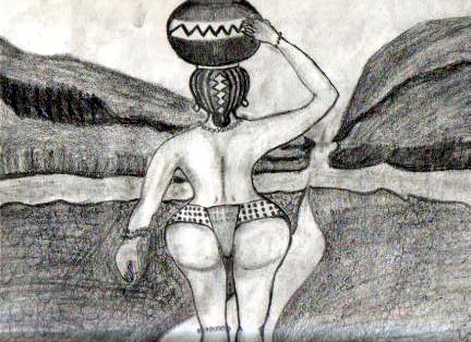 BEAUTY AND PAIN OF AN AFRICAN WOMAN