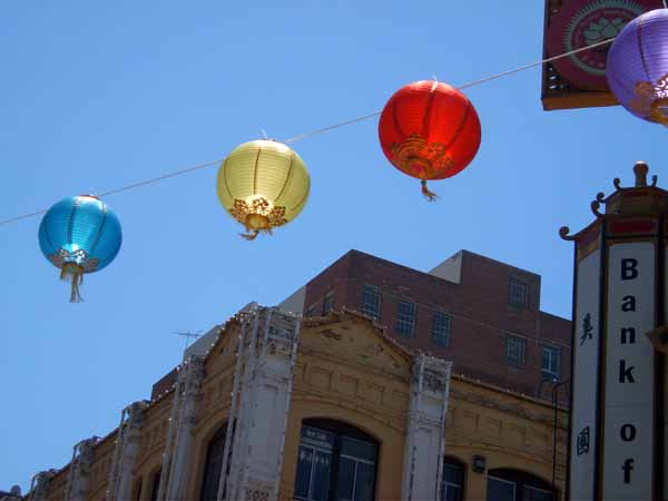 Lanterns in China Town, San Francisco