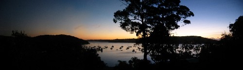 Pittwater Bay - Waking AM - Sydney, Australia, May 2003