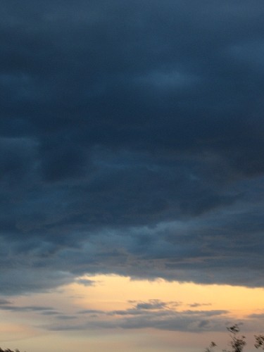 Pittwater Bay - Evening Storm - Sydney, Australia, May 2003