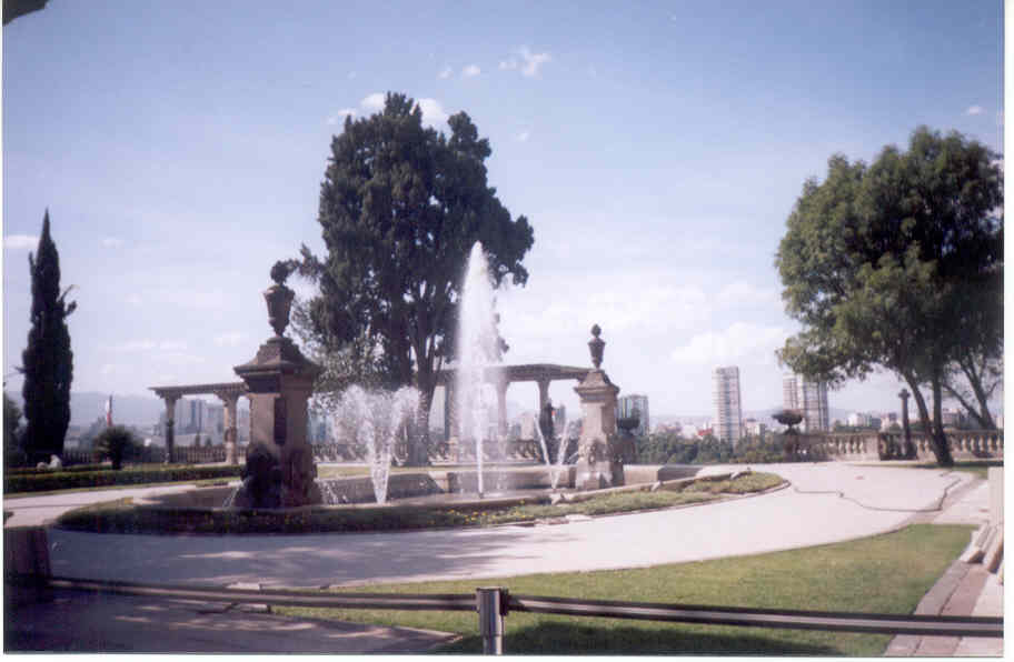 Jardìn del Castillo de Chapultepec
