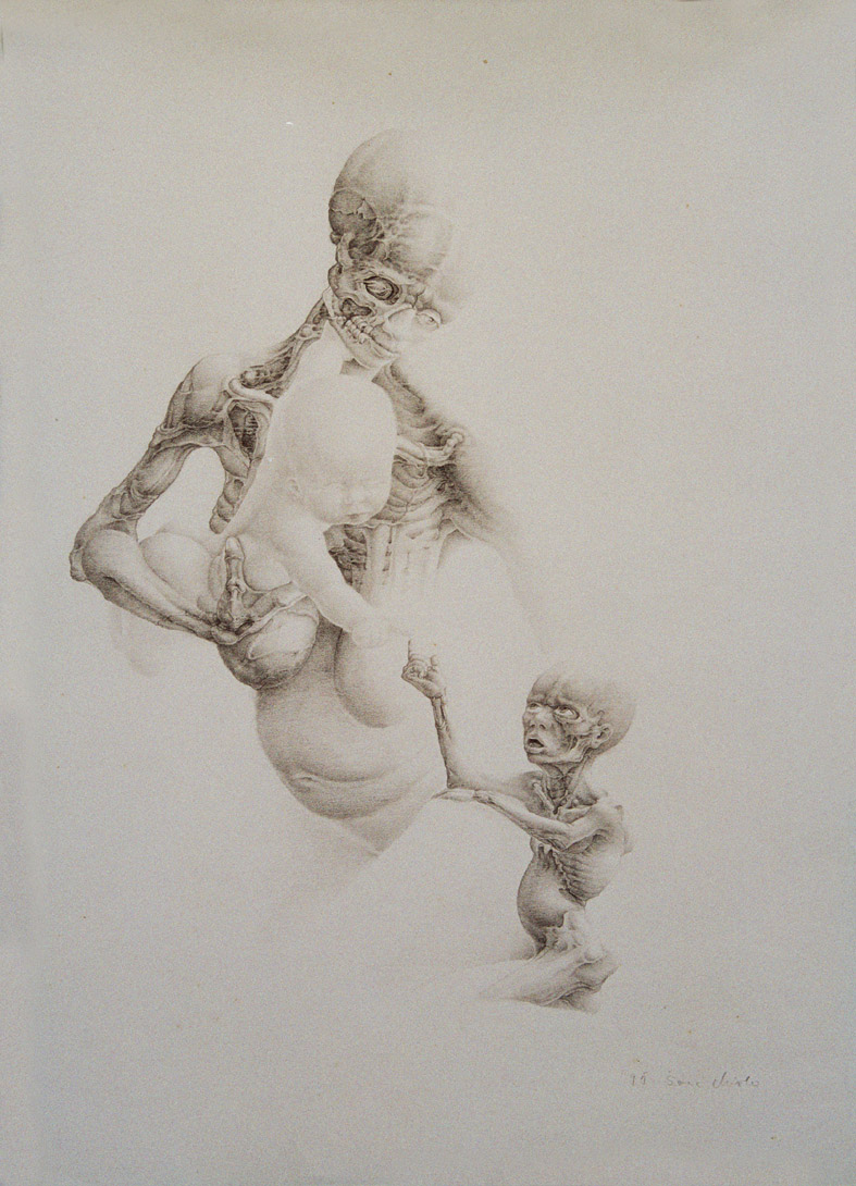 stillness-Mother and child