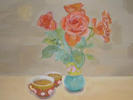 Chinese Tea and Roses