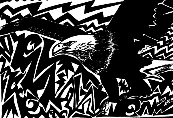 Eagle landing