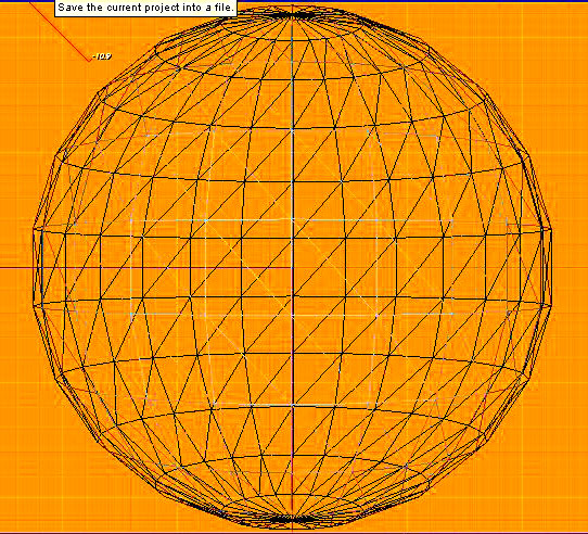 MESH HOUSE SPHERE 1
