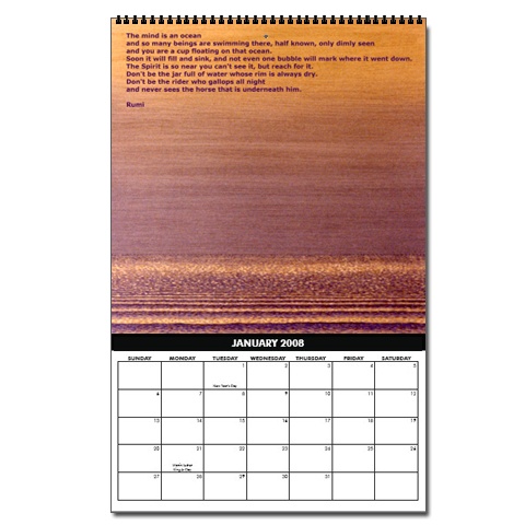 Ocean Series 2008 Calendar - January