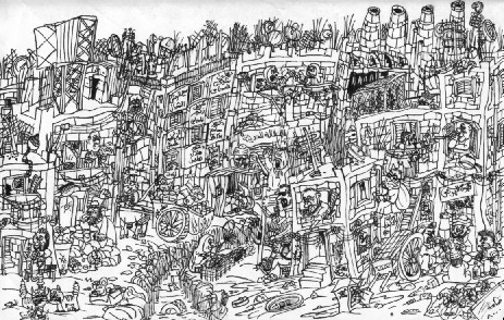 CHAOS OF SLUMS!