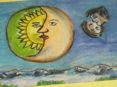 The Artist's yearnings for the Himalayas