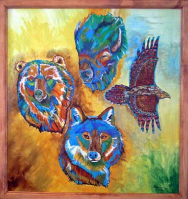 4 TOTUM ANIMALS