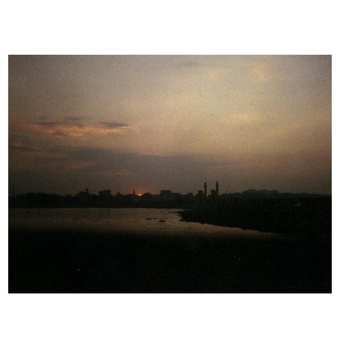 Sunset near Al Qanater